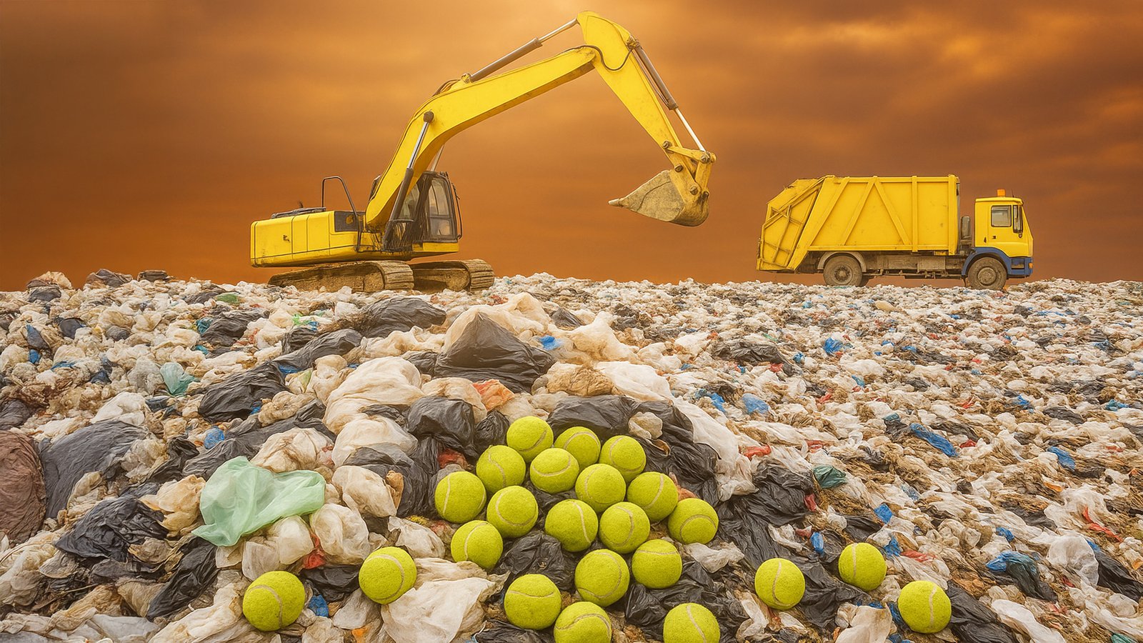 Desafío ambiental del reciclaje de pelotitas